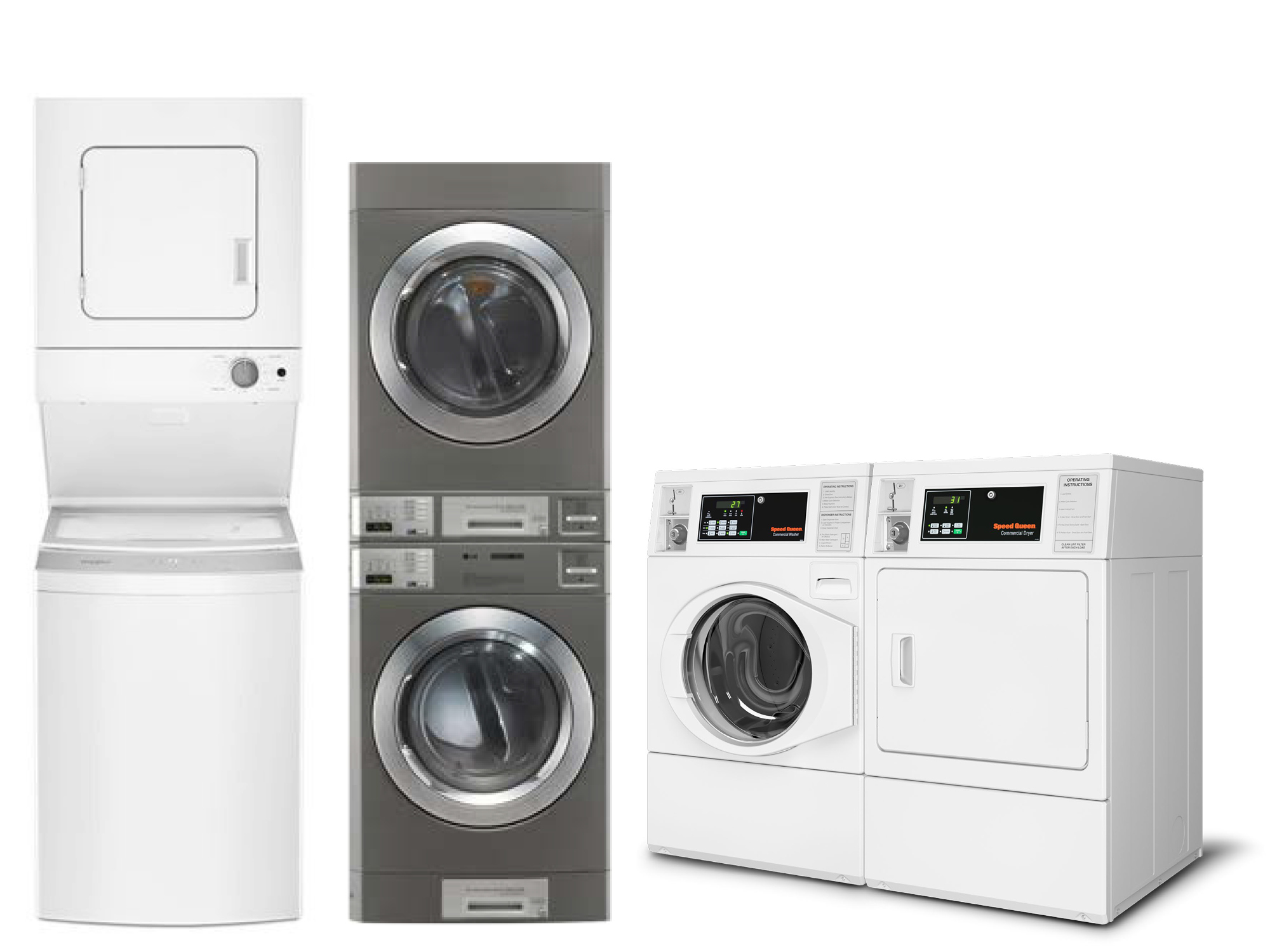 Laundry Equipment & Parts in NC, VA, MD, SC, & DC Automatic Leasing