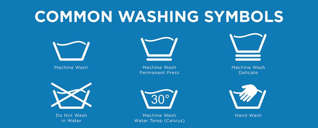 Common Washing Symbols