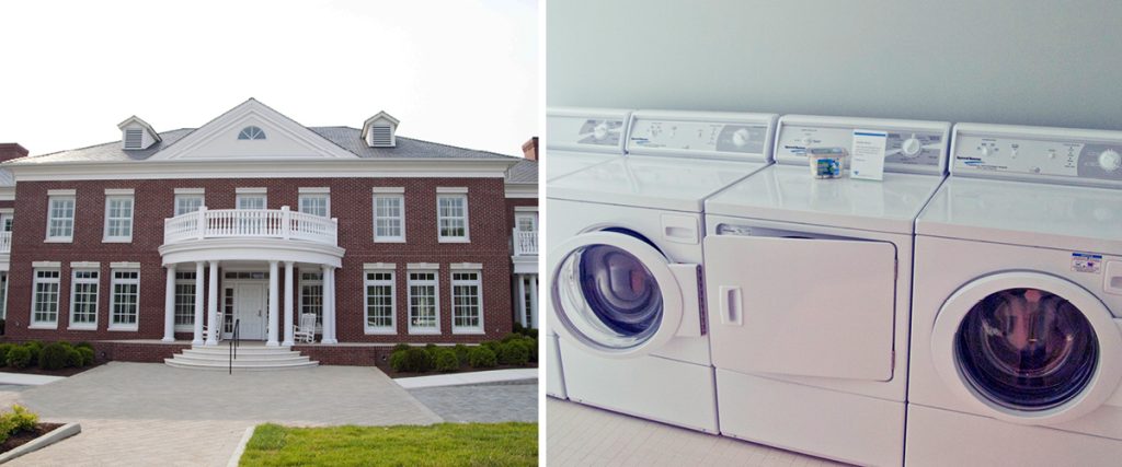 Photo of Reinhart House New Laundry Equipment