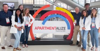 Photo of Automatic team at the 2023 Apartmentalize Conference.